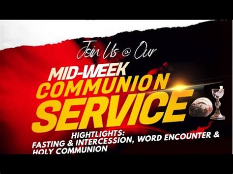 Midweek Communion Service February Youtube