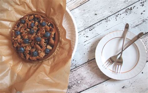 Zuckerfreier Blaubeerkuchen Mit Streuseln Vegan Bake It Naked