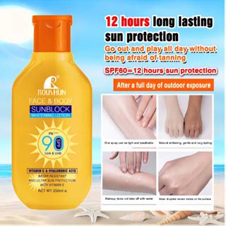 Effective Facial Sunscreen Cream Spf Protection Sunblock