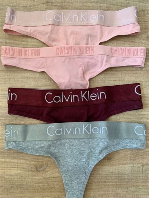 NEU Calvin Klein Ck Unterhosen Tanga String Rosa Pink Grau S Kaufen