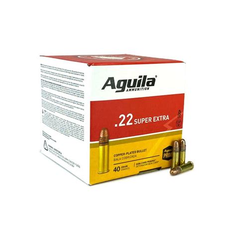 Aguila Super Extra 22lr 40gr Hv Sp Ammunition Depot