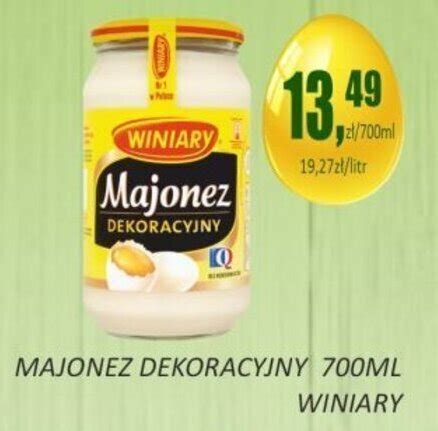 Promocja Winiary Majonez dekoracyjny 700ml w Społem