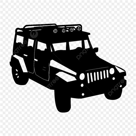 Freedom Silhouette Vector Png Jeep Silhouette Travel Freedom Jeep