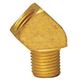 Brass Street Elbow 1 4 45 Degree X124B