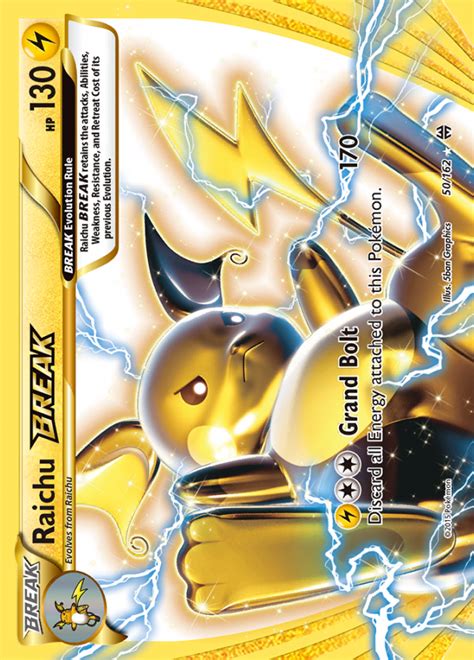 Raichu Break Breakthrough Rare Break Pokemon Tcg Digitaltq