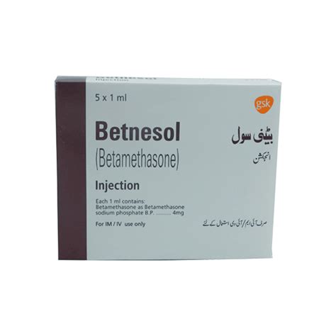 Betnesol Injection 1Ml Side Effects Buy Online 112 Khasmart