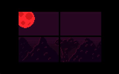 Blood moon : r/PixelArt