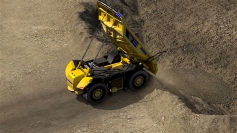 Komatsus Autonomous Truck For The Mining Industry Ehfcv