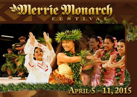 Merrie Monarch Schedule Monarch Event Big Island