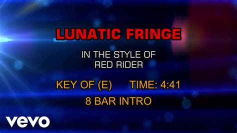 Red Rider Lunatic Fringe Chords Chordify