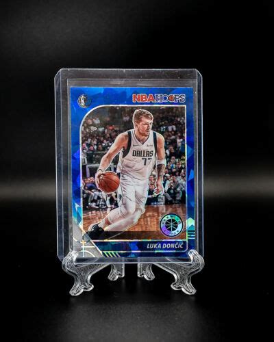 Panini Hoops Premium Stock Luka Donic Blue Cracked Ice Ebay