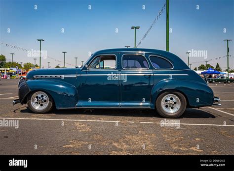 Reno Nv August 3 2021 1941 Chevrolet Special Deluxe Sedan At A