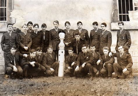 Photo de classe La quille pour la 68 2C de 1970 Centre De Sélection