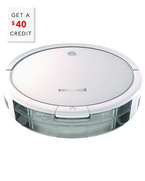 Bissell Spinwave Wet And Dry Robotic Vacuum With 40 Credit Pearl