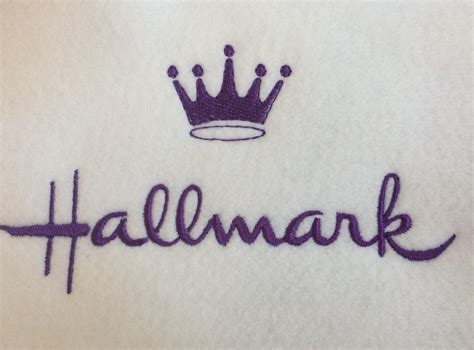 Hallmark Logo Embroidery Design-1125