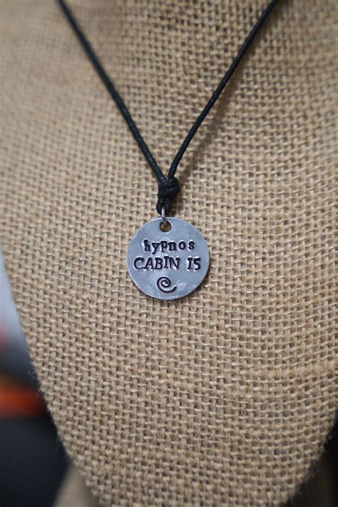 Percy Jackson Inspired hypnos Cabin 15 Necklace - Etsy | Percy jackson ...