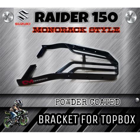 Raider 150 Carb Fi Monorack Topbox Bracket Motor Bracket For Topbox