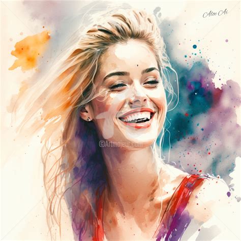 Amber Heard Amber Heard Blooming Amb Digital Arts By Aloe Ai