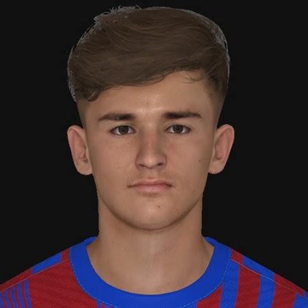 Gavi V2 PES2017 By Kodigo Barcelona Spain Liga BBVA Faces PES