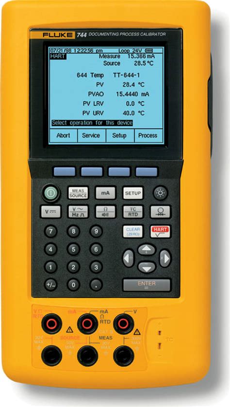 Fluke 744 Documenting Process Calibrator HART TechEdu