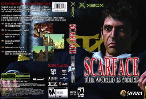 Viewing Full Size Scarface The World Is Yours Custom Box Cover