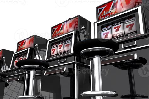 Row Of Vegas Slot Machines Png Isolated Graphic 25277190 Png