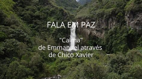 Livro Calma Psicografado Por Chico Xavier Atrav S Do Esp Rito