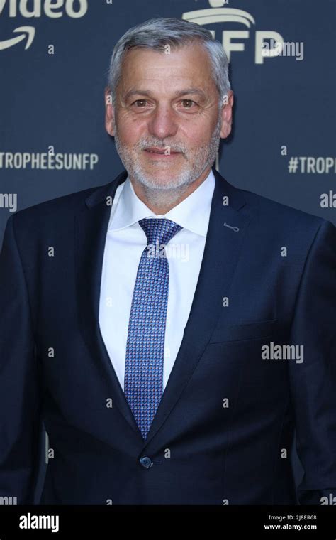 Bruno Genesio Attending The Th Ceremony Unfp Trophy Awards At