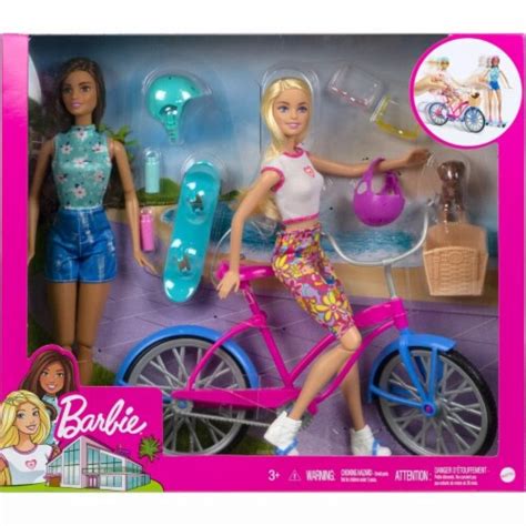 Barbie Outdoor Bike Playset Bundle 1 Unit Kroger