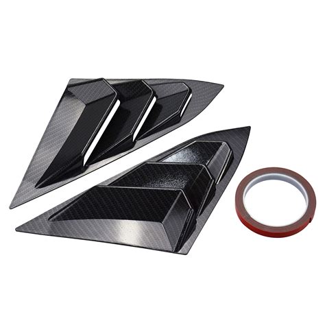 Buy Tasan Racing Pcs Abs Rear Window Louvers Car Rear Window Blinds