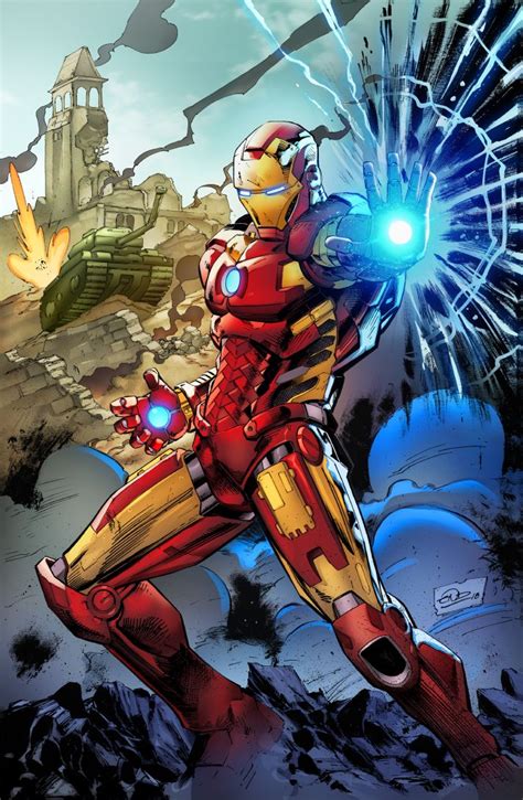 Iron Man by Eric Ninaltowski | Superhéroes marvel, Héroes marvel ...