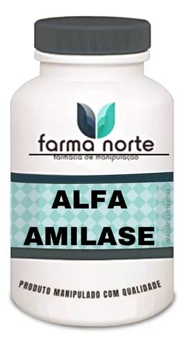 Alfa Amilase 2mg 60 Capsulas Mercadolivre