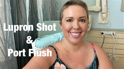 Lupron Shot And Chemo Port Flush Breast Cancer Journey 💕 Youtube