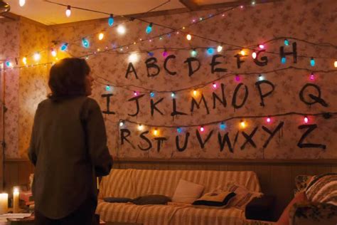 DIY Stranger Things Christmas Lights Wall - troutt.