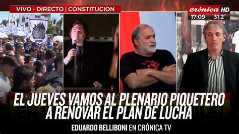 El Jueves Vamos Al Plenario Piquetero A Renovar El Plan De Lucha