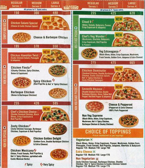 Menu Rekomendasi Domino Pizza | Satu Manfaat