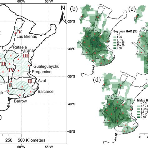 Maps of Argentina showing (a) selected climate zones (designated by... | Download Scientific Diagram