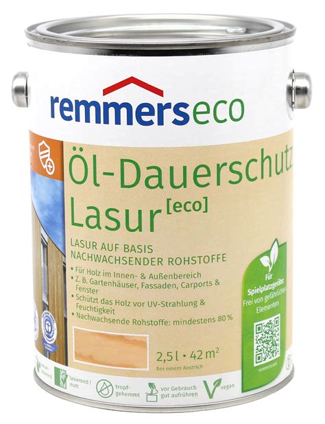 Remmers L Dauerschutzlasur Eco Gr Enwahl Farbwahl Beule Holzlasur Ebay