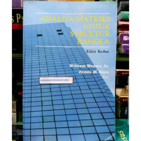 Jual Buku Original ANALISA MATRIKS UNTUK STRUKTUR RANGKA William