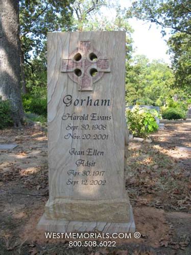 Gorham Celtic Cross West Memorials