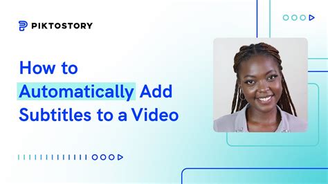 How To Automatically Add Subtitles To A Video Youtube