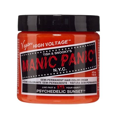 Manic Panic Classic High Voltage Psychedelic Sunset Ml Fl Oz