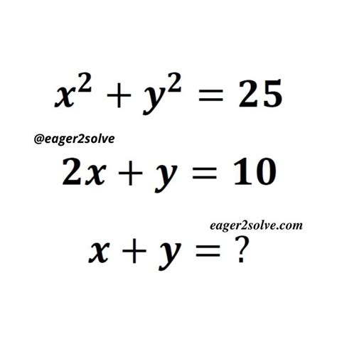 How To Solve The System Of Quadratic Equations Artofit