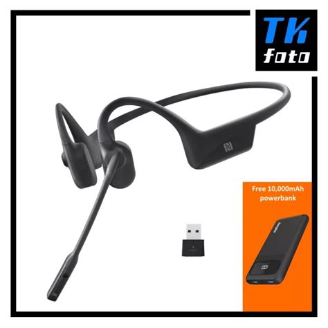 Shokz Formerly Known As Aftershokz Opencomm Uc Wireless Bone Conduction Headphones Free