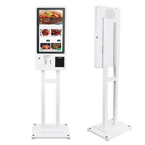 Inch Interactive Touch Kiosk Freestanding Wall Mount Kiosk