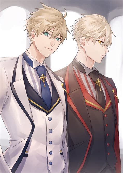 Blonde Anime Boy Cute Anime Guys Blonde Twins Anime Bebe Manga