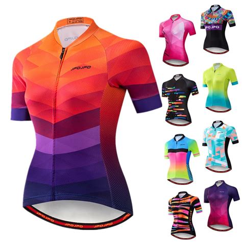 2022 Novo Mulheres Camisa De Ciclismo Jersey Manga Curta Corrida