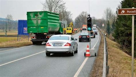 Kronach Freie Bahn am Straßenrand Kronach Neue Presse Coburg