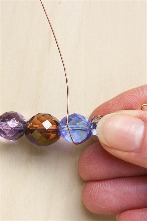 Diy Wire And Bead Necklace Tutorial