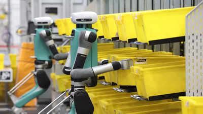 Amazon Testing Humanoid Robots In Its Warehouses Times Of India